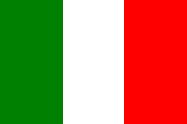 Nationalflagge Italiens